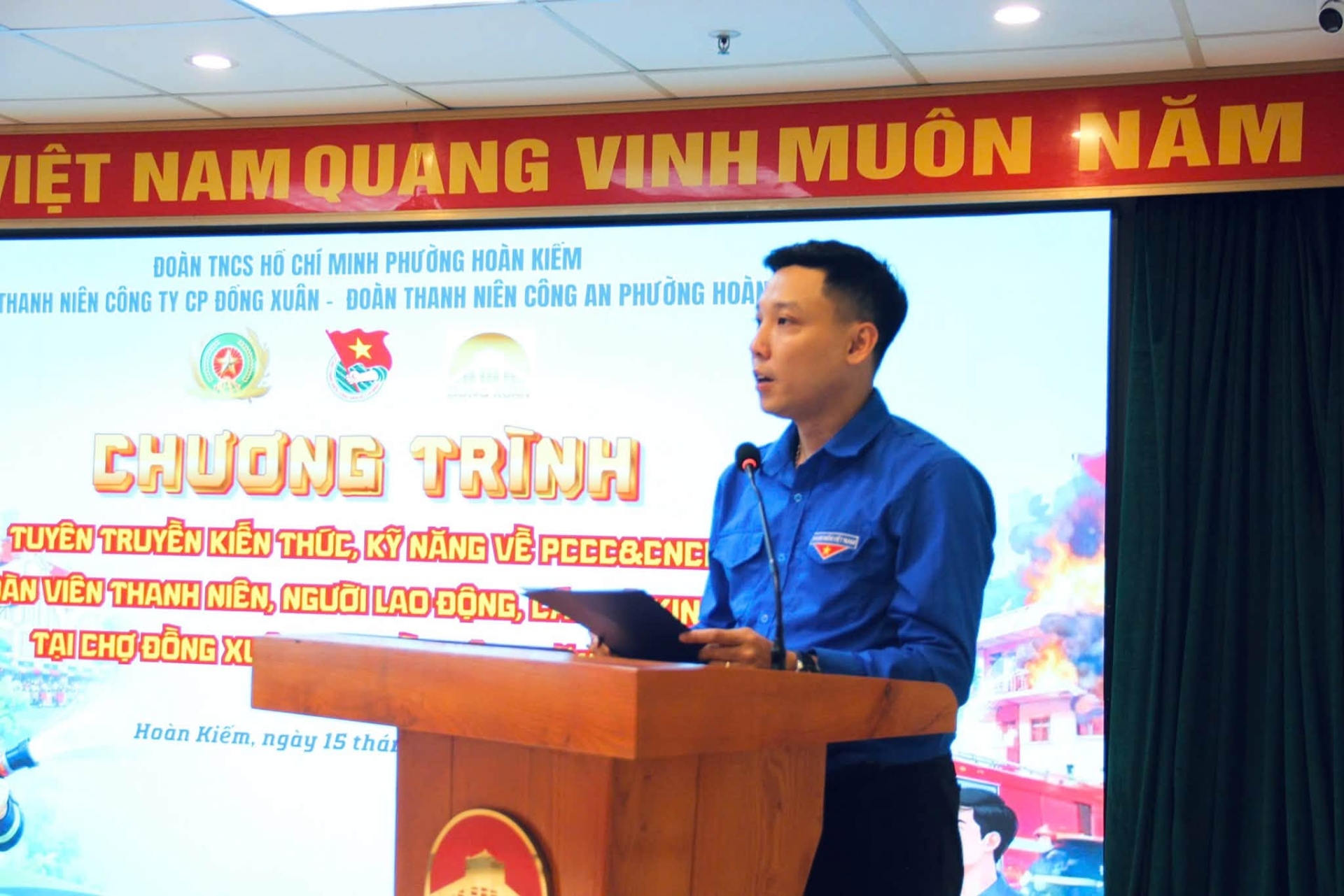 TUỔI TRẺ ĐỒNG XUÂN – CHỦ ĐỘNG PHÒNG CHÁY, SẴN SÀNG CỨU NẠN, CỨU HỘ
