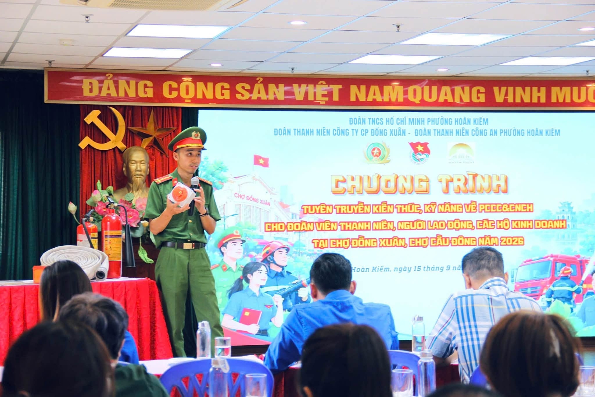 TUỔI TRẺ ĐỒNG XUÂN – CHỦ ĐỘNG PHÒNG CHÁY, SẴN SÀNG CỨU NẠN, CỨU HỘ