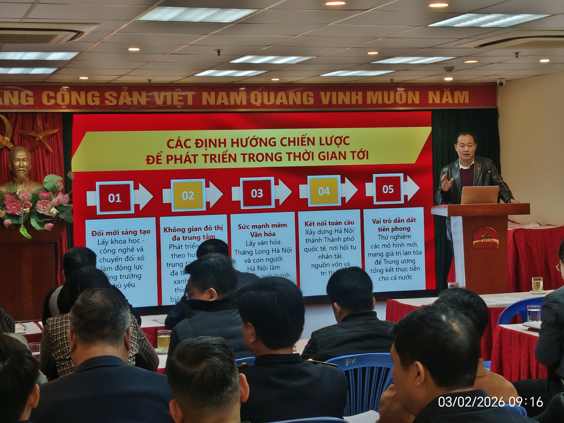 CÔNG TY CỔ PHẦN ĐỒNG XUÂN TỔ CHỨC SINH HOẠT CHÍNH TRỊ THÁNG 2/2026