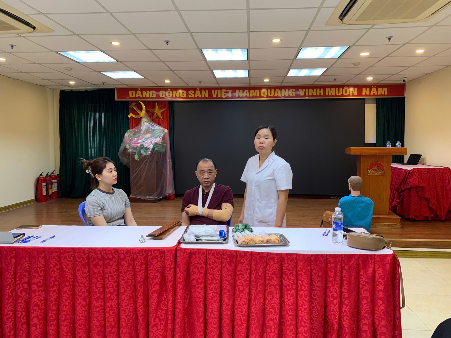 Tập huấn sơ cấp cứu – Chủ động bảo vệ an toàn trong lao động