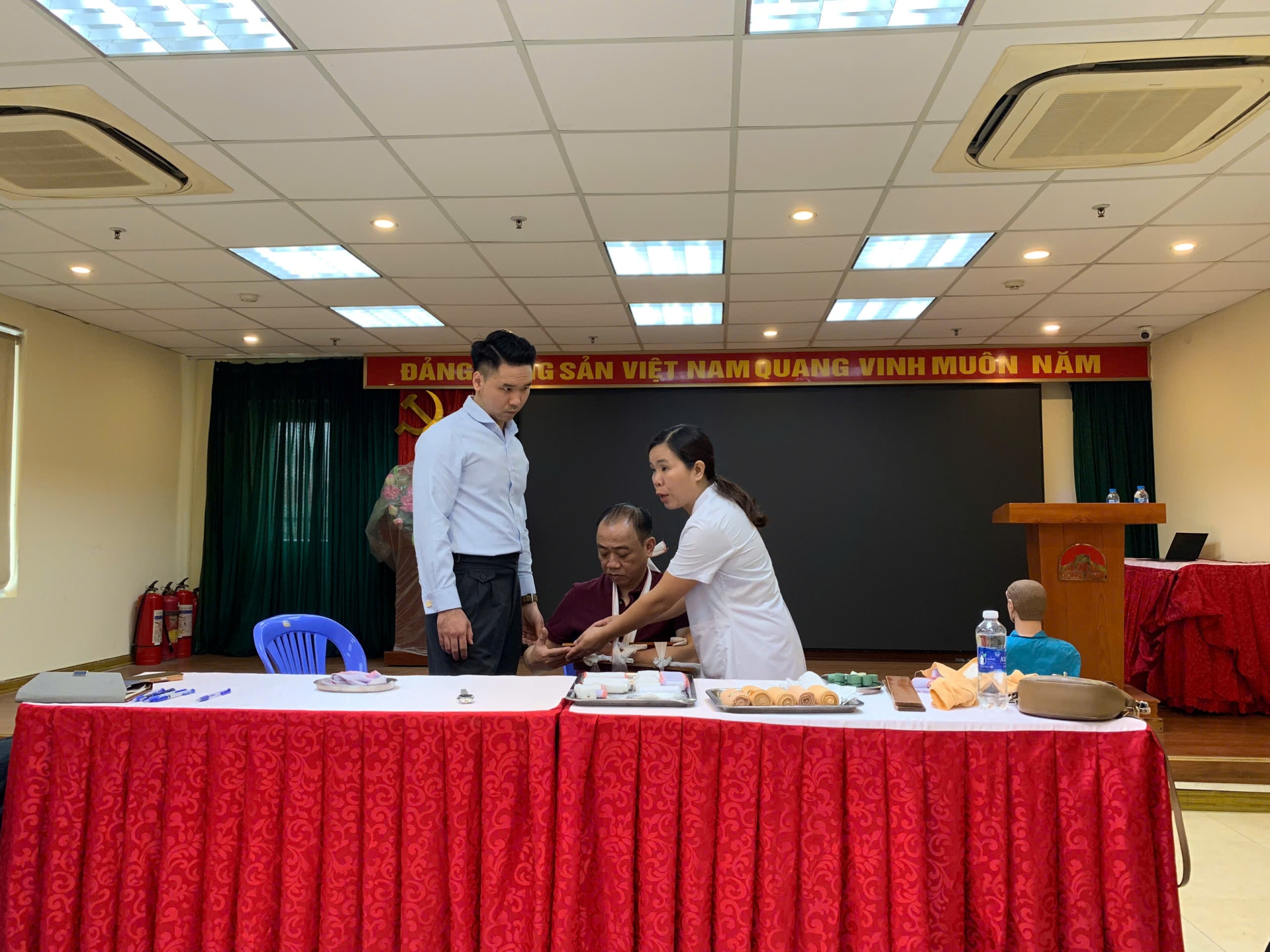 Tập huấn sơ cấp cứu – Chủ động bảo vệ an toàn trong lao động