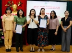 Hội LHPN phường Hoàn Kiếm ra mắt 2 chi hội phụ nữ Công an phường và chợ Đồng Xuân