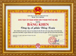 Những thành tích Công ty Cổ phần Đồng Xuân đã đạt được trong thời gian qua
