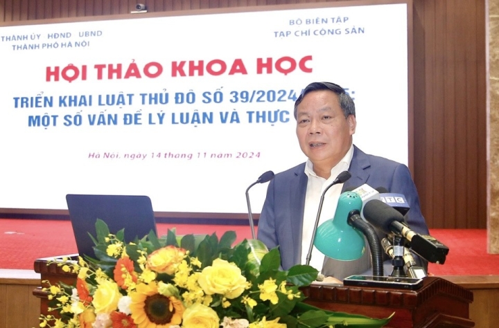 Quickly concretize the Capital Law 2024 for Hanoi to develop quickly and sustainably